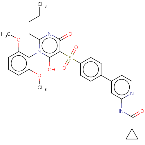 Chemical structure of BindingDB Monomer ID 422160