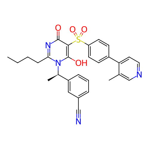 Chemical structure of BindingDB Monomer ID 422253
