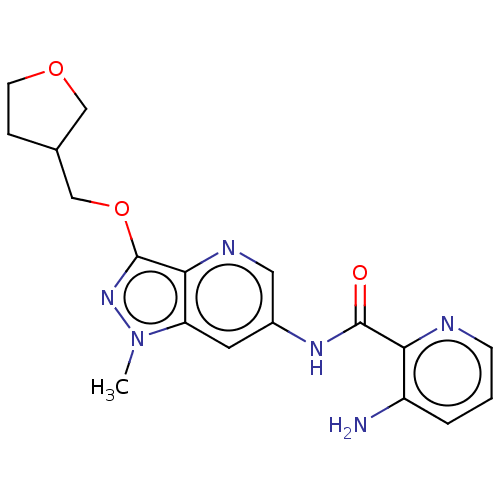 Chemical structure of BindingDB Monomer ID 422707