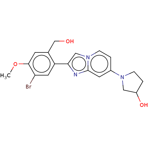 Chemical structure of BindingDB Monomer ID 422816