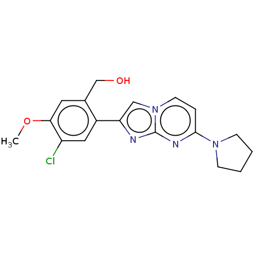 Chemical structure of BindingDB Monomer ID 422818