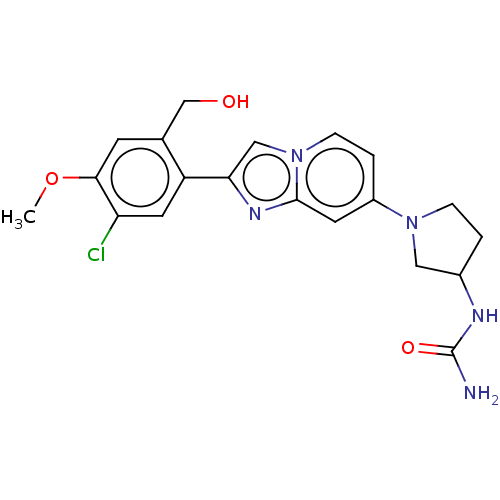 Chemical structure of BindingDB Monomer ID 422847