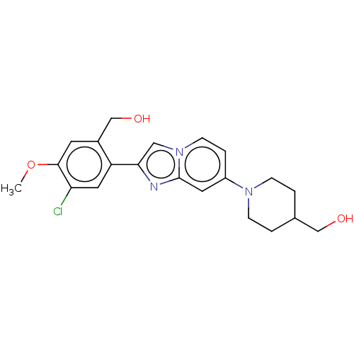 Chemical structure of BindingDB Monomer ID 422850