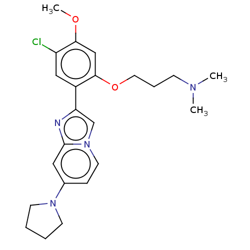Chemical structure of BindingDB Monomer ID 422889