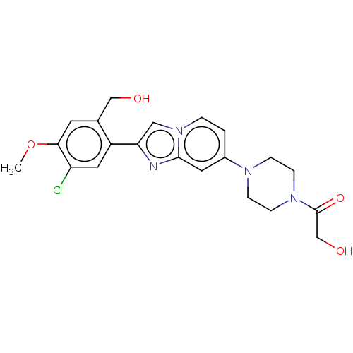 Chemical structure of BindingDB Monomer ID 422908