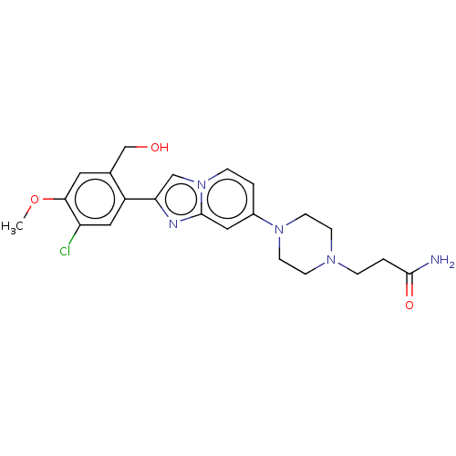 Chemical structure of BindingDB Monomer ID 422951