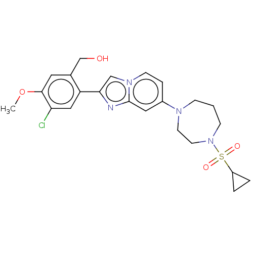 Chemical structure of BindingDB Monomer ID 423001