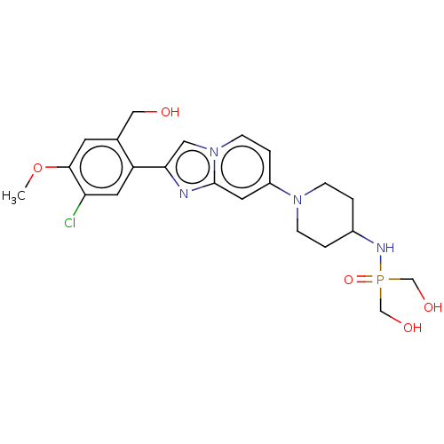 Chemical structure of BindingDB Monomer ID 423012