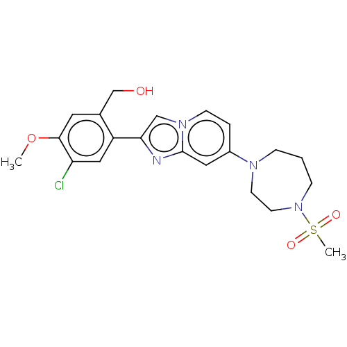 Chemical structure of BindingDB Monomer ID 423015