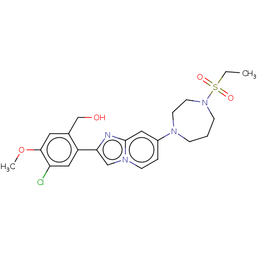 Chemical structure of BindingDB Monomer ID 423020