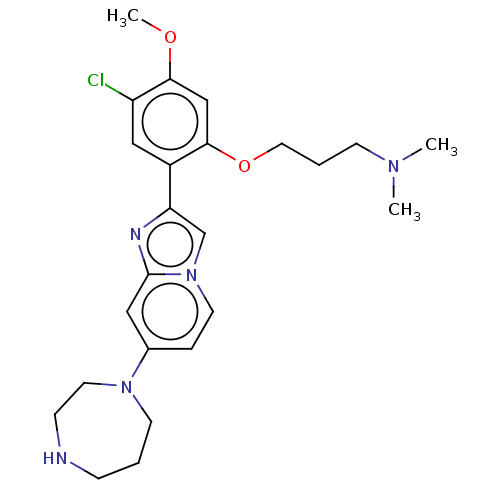 Chemical structure of BindingDB Monomer ID 423023