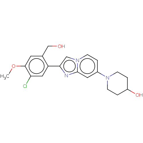 Chemical structure of BindingDB Monomer ID 423045