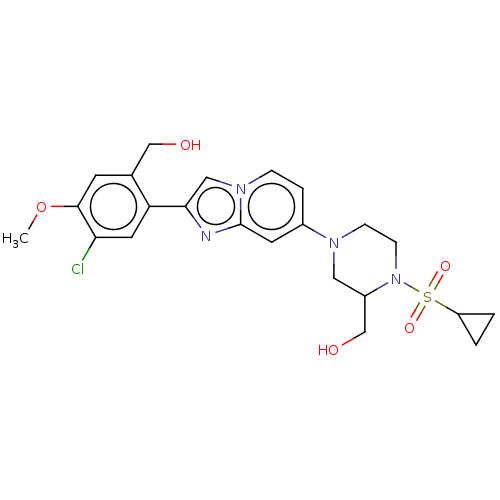 Chemical structure of BindingDB Monomer ID 423050