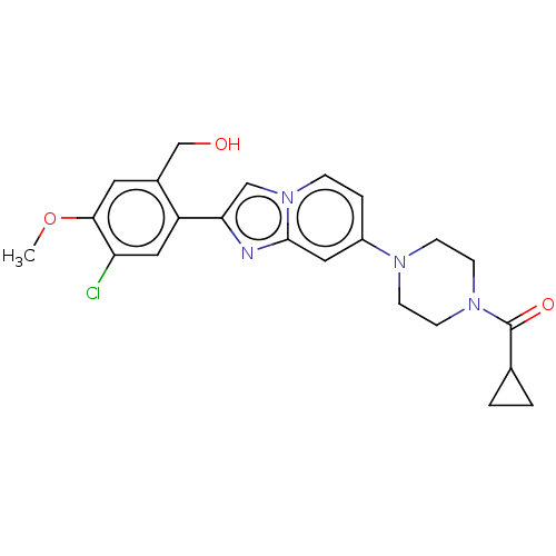 Chemical structure of BindingDB Monomer ID 423052
