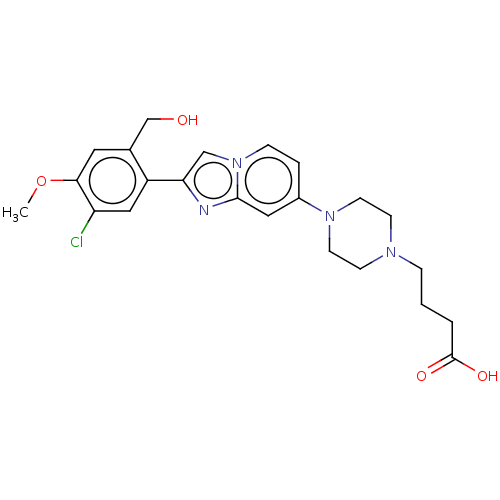 Chemical structure of BindingDB Monomer ID 423054