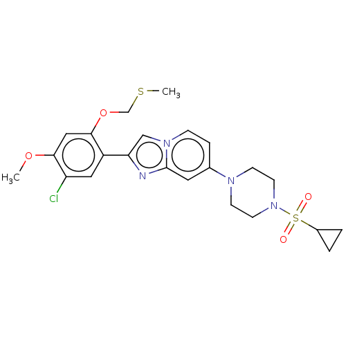 Chemical structure of BindingDB Monomer ID 423069