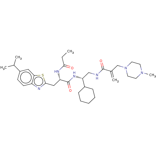 Chemical structure of BindingDB Monomer ID 423138