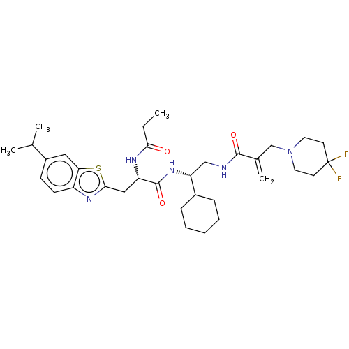 Chemical structure of BindingDB Monomer ID 423141