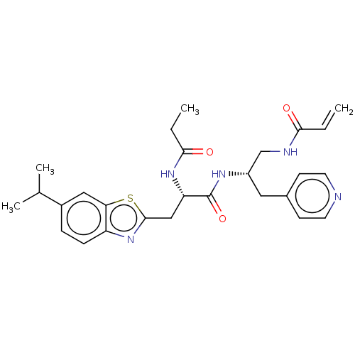 Chemical structure of BindingDB Monomer ID 423142