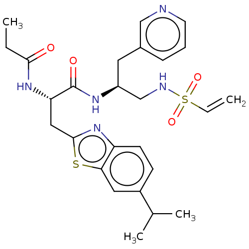 Chemical structure of BindingDB Monomer ID 423144