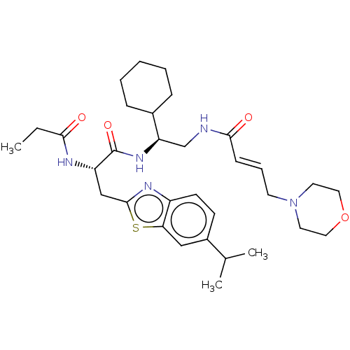 Chemical structure of BindingDB Monomer ID 423150