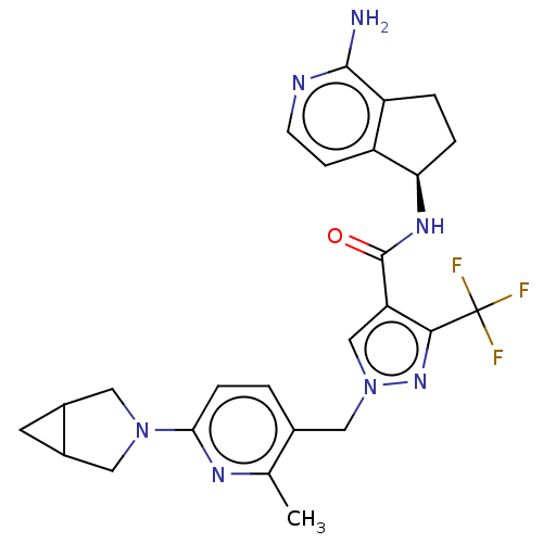 Chemical structure of BindingDB Monomer ID 423173