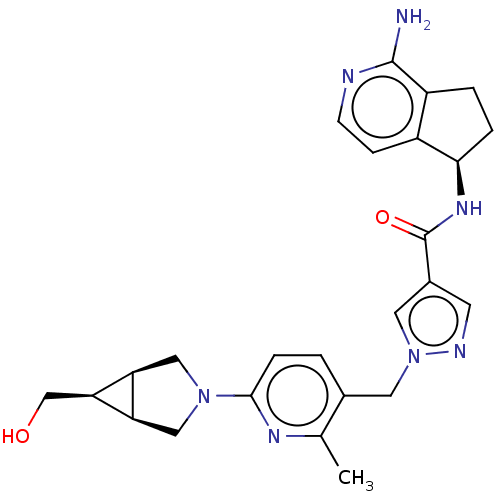 Chemical structure of BindingDB Monomer ID 423182