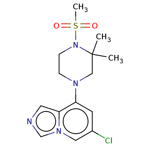 Chemical structure of BindingDB Monomer ID 423343