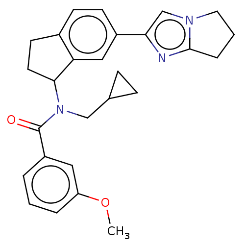 Chemical structure of BindingDB Monomer ID 423366