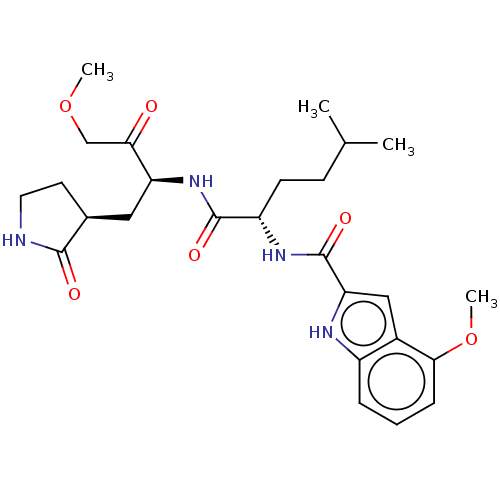 Chemical structure of BindingDB Monomer ID 423417