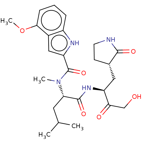 Chemical structure of BindingDB Monomer ID 423431