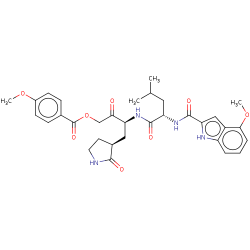 Chemical structure of BindingDB Monomer ID 423442