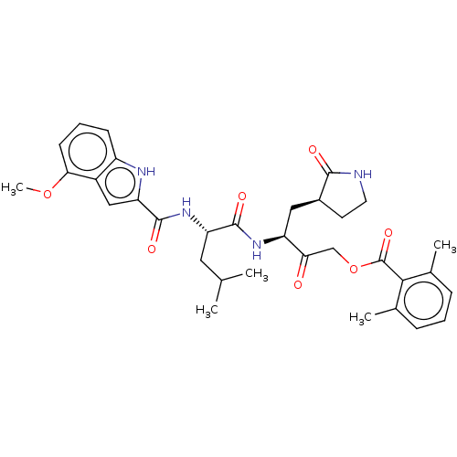 Chemical structure of BindingDB Monomer ID 423445