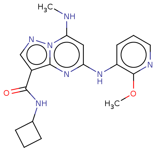Chemical structure of BindingDB Monomer ID 423473