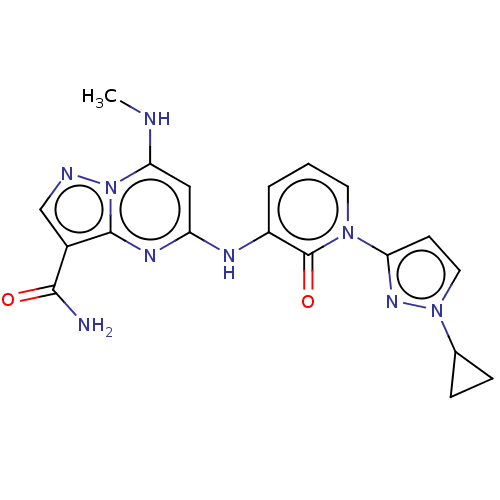 Chemical structure of BindingDB Monomer ID 423565