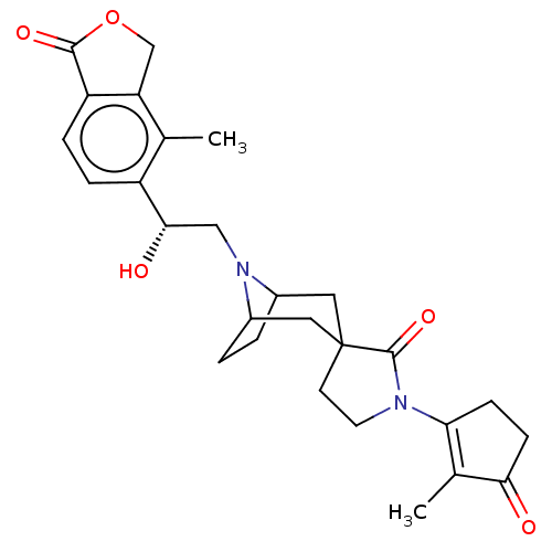 Chemical structure of BindingDB Monomer ID 426014
