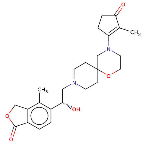 Chemical structure of BindingDB Monomer ID 426017