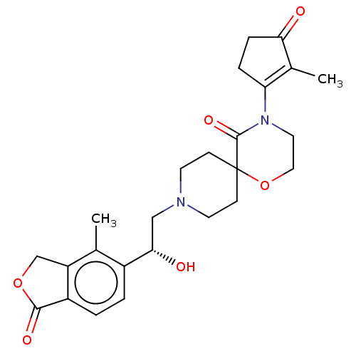 Chemical structure of BindingDB Monomer ID 426055