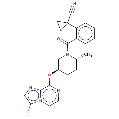 Chemical structure of BindingDB Monomer ID 426409