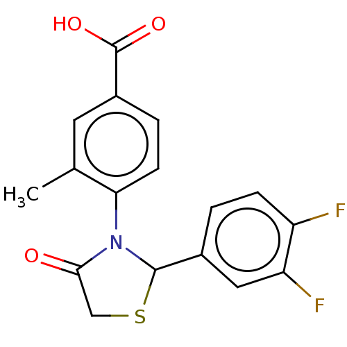 Chemical structure of BindingDB Monomer ID 426837
