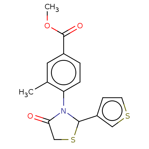 Chemical structure of BindingDB Monomer ID 427016