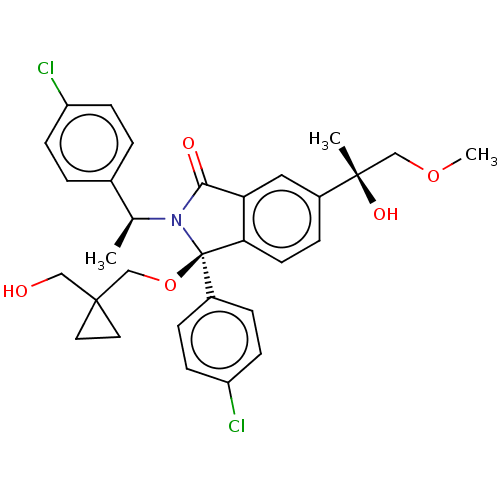 Chemical structure of BindingDB Monomer ID 427056