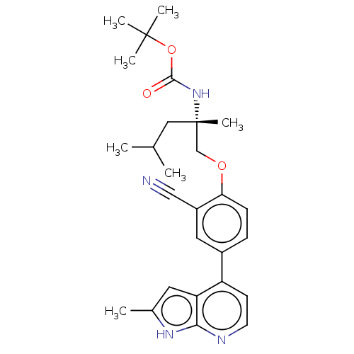 Chemical structure of BindingDB Monomer ID 427318