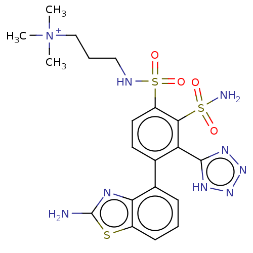 Chemical structure of BindingDB Monomer ID 427556