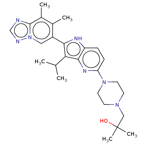 Chemical structure of BindingDB Monomer ID 427673