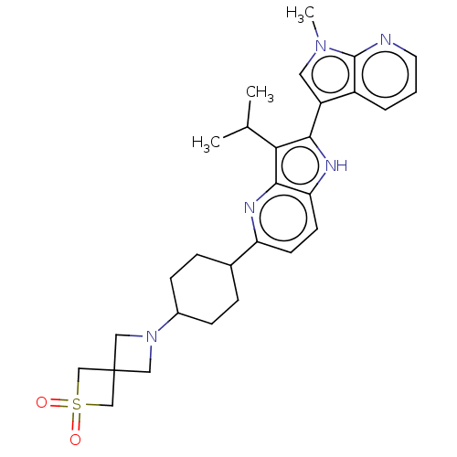 Chemical structure of BindingDB Monomer ID 427822