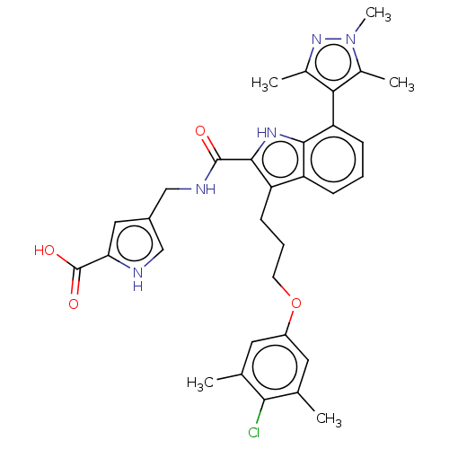 Chemical structure of BindingDB Monomer ID 428986
