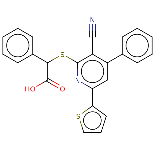 Chemical structure of BindingDB Monomer ID 429014