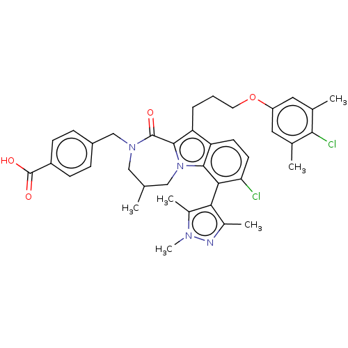 Chemical structure of BindingDB Monomer ID 429036