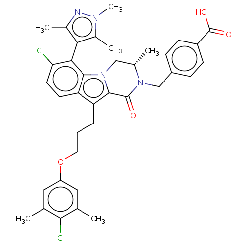 Chemical structure of BindingDB Monomer ID 429042